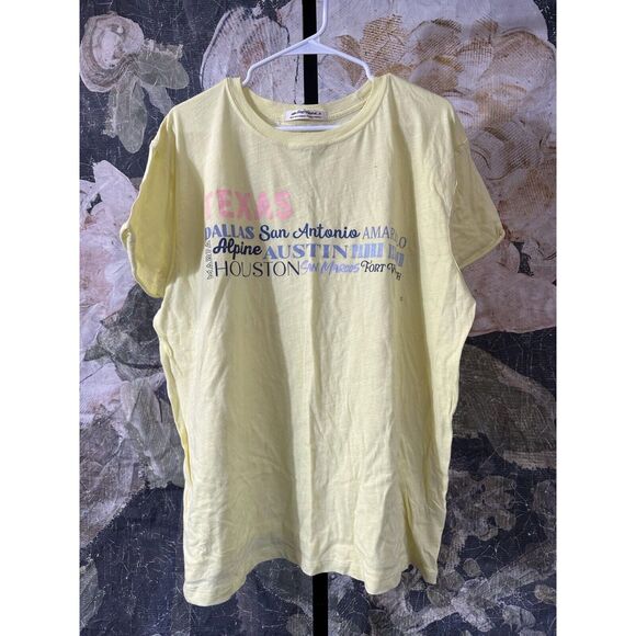 Free People We The Free Golden Road Tee Size S - Picture 2 of 5